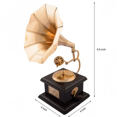 Antique Music Decorative Gramophone Showpiece